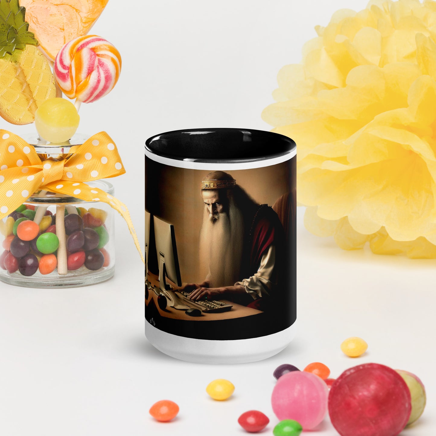 Mug with Color Inside - The God Ball Originals by Chris Rabalais (2024)