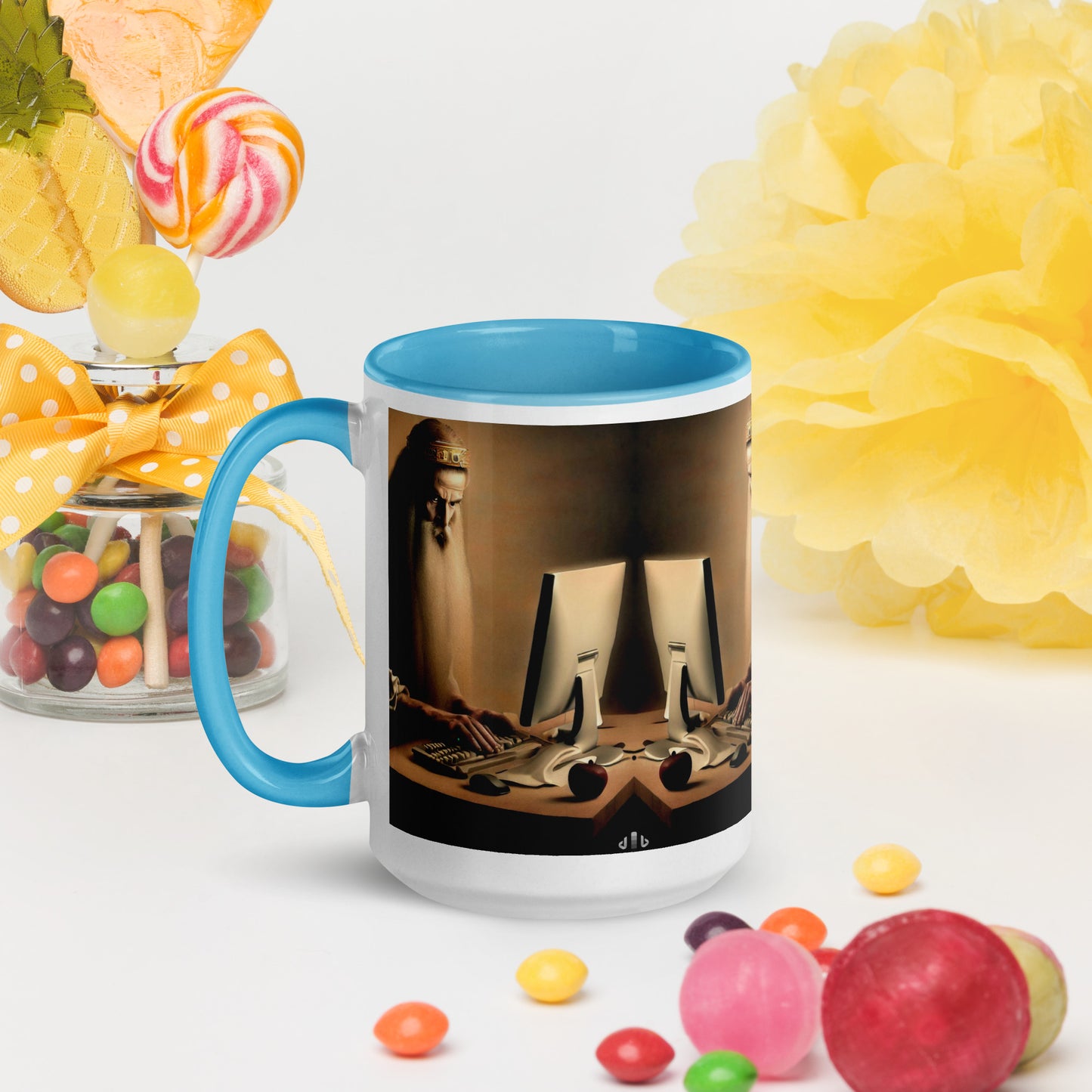 Mug with Color Inside - The God Ball Originals by Chris Rabalais (2024)