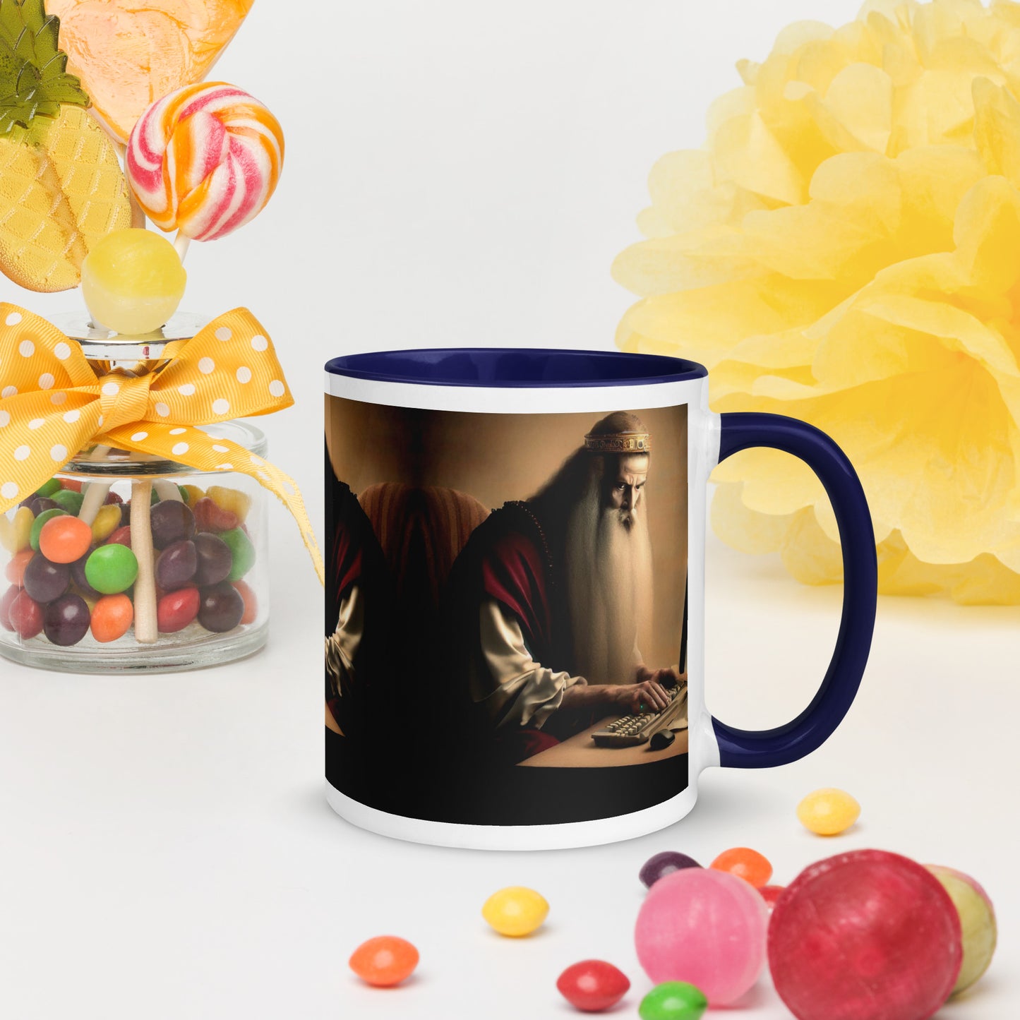 Mug with Color Inside - The God Ball Originals by Chris Rabalais (2024)