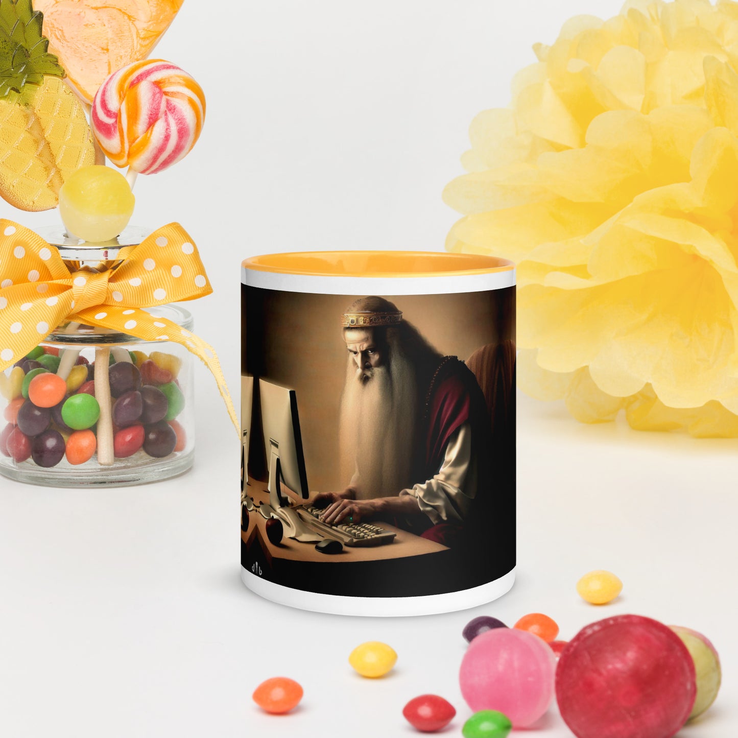 Mug with Color Inside - The God Ball Originals by Chris Rabalais (2024)