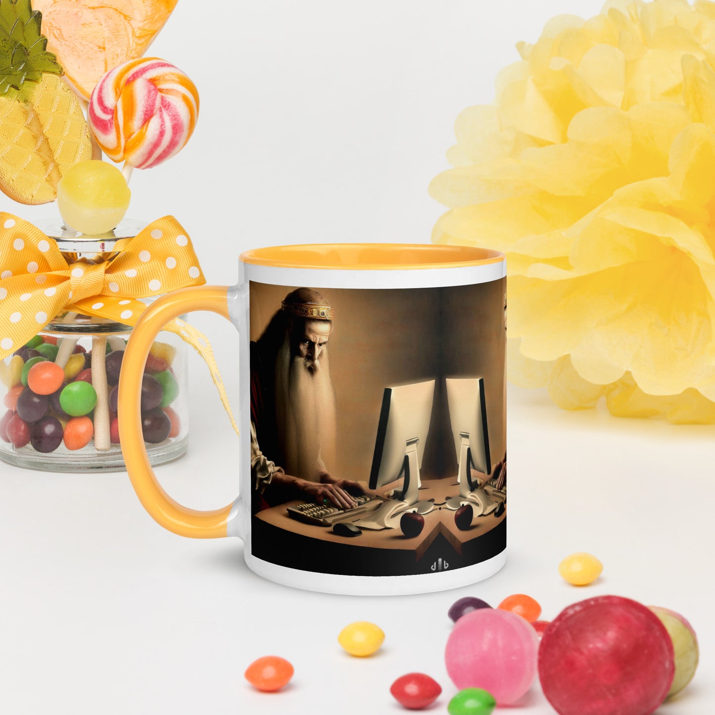 Mug with Color Inside - The God Ball Originals by Chris Rabalais (2024)