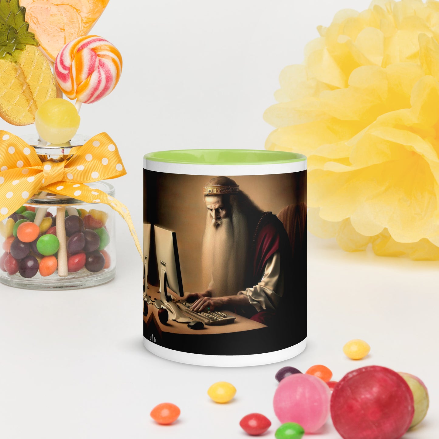 Mug with Color Inside - The God Ball Originals by Chris Rabalais (2024)