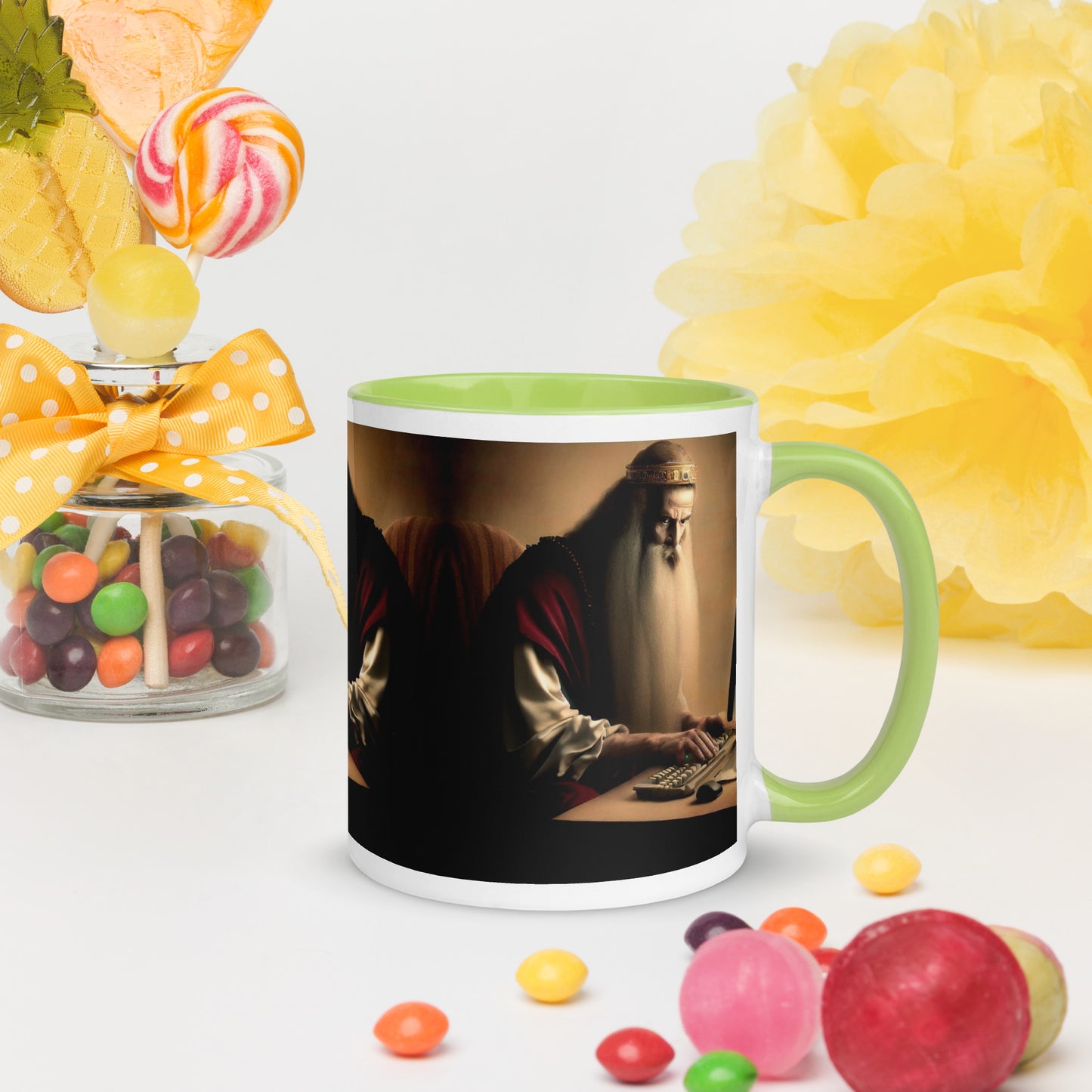 Mug with Color Inside - The God Ball Originals by Chris Rabalais (2024)