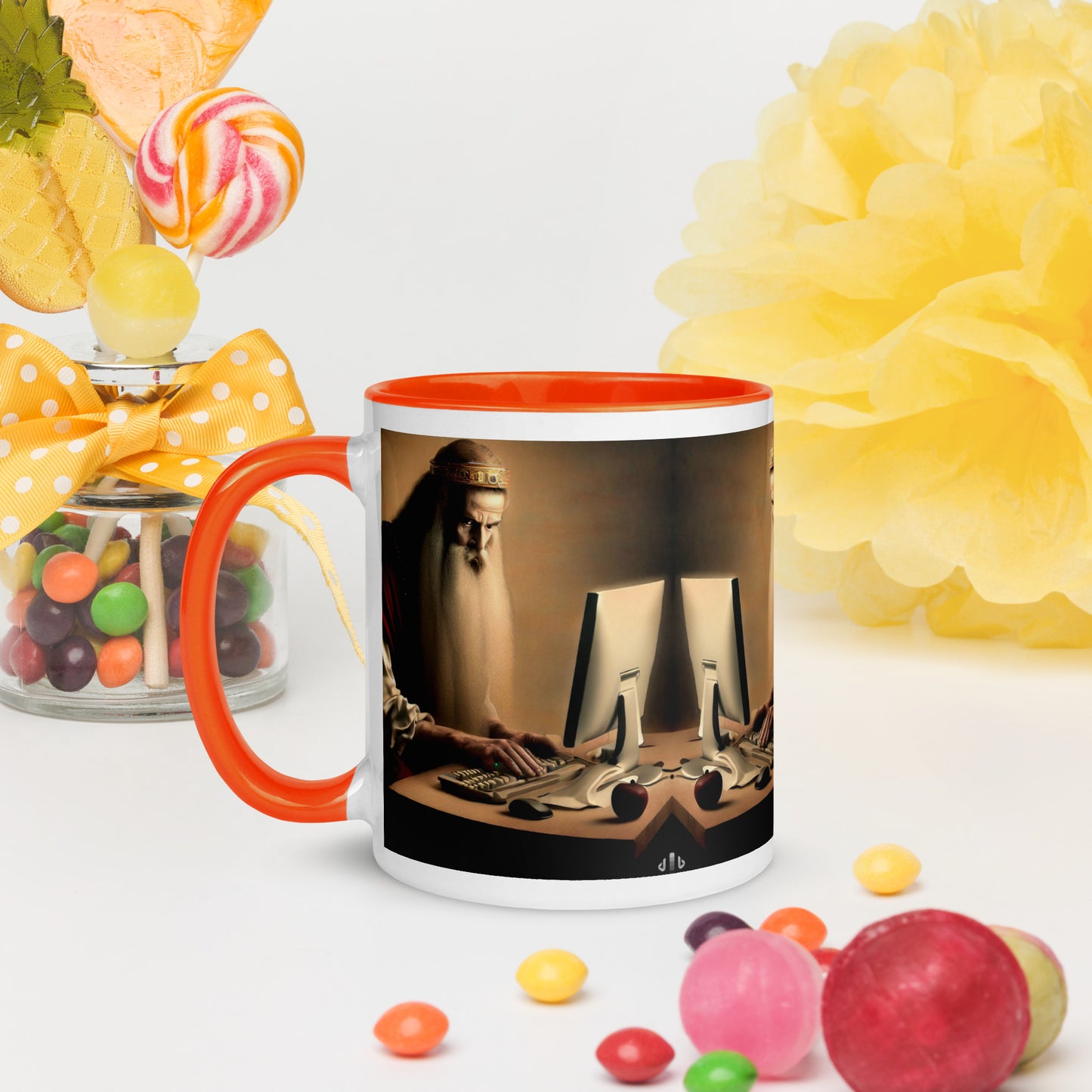 Mug with Color Inside - The God Ball Originals by Chris Rabalais (2024)