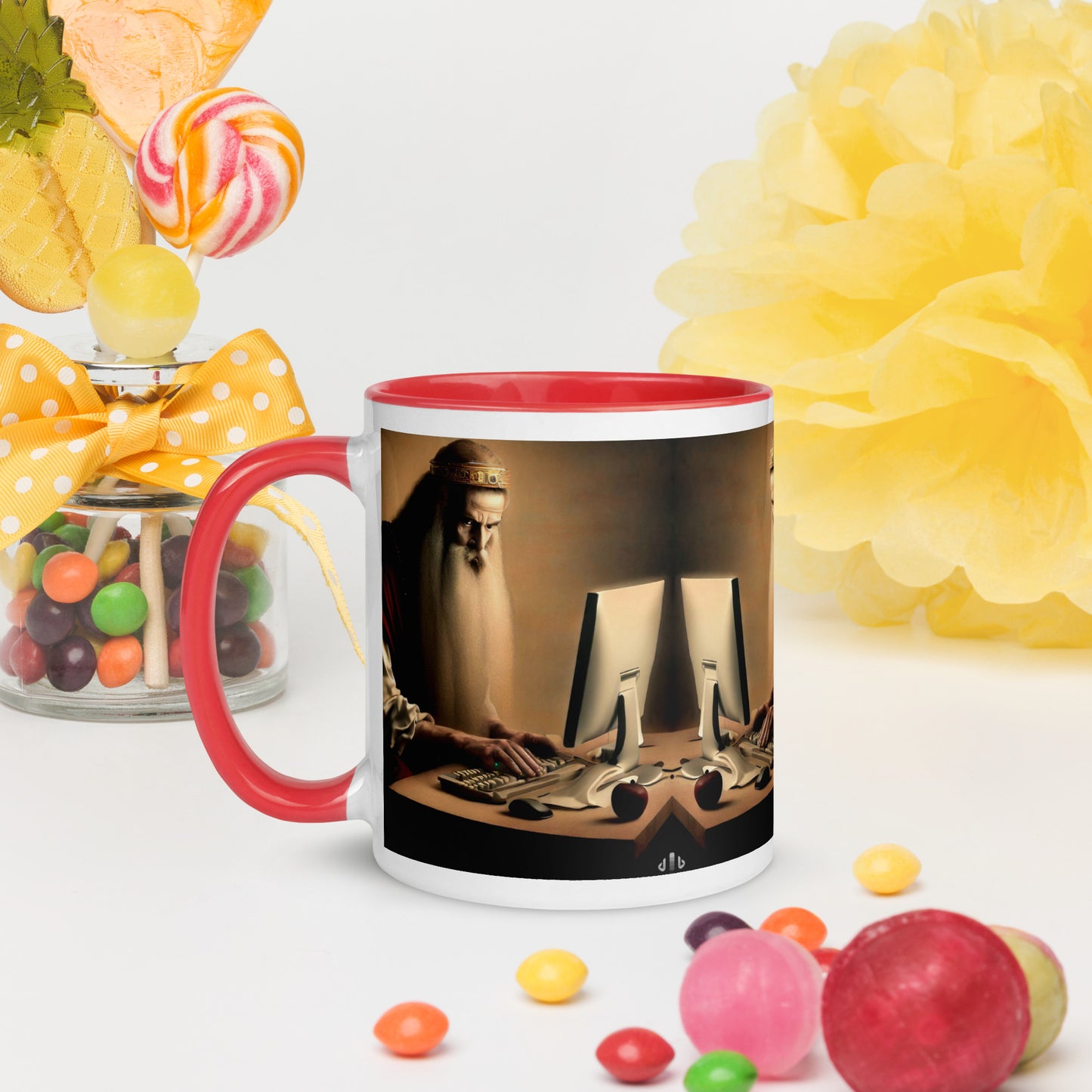 Mug with Color Inside - The God Ball Originals by Chris Rabalais (2024)