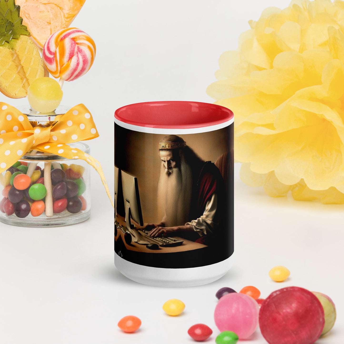Mug with Color Inside - The God Ball Originals by Chris Rabalais (2024)