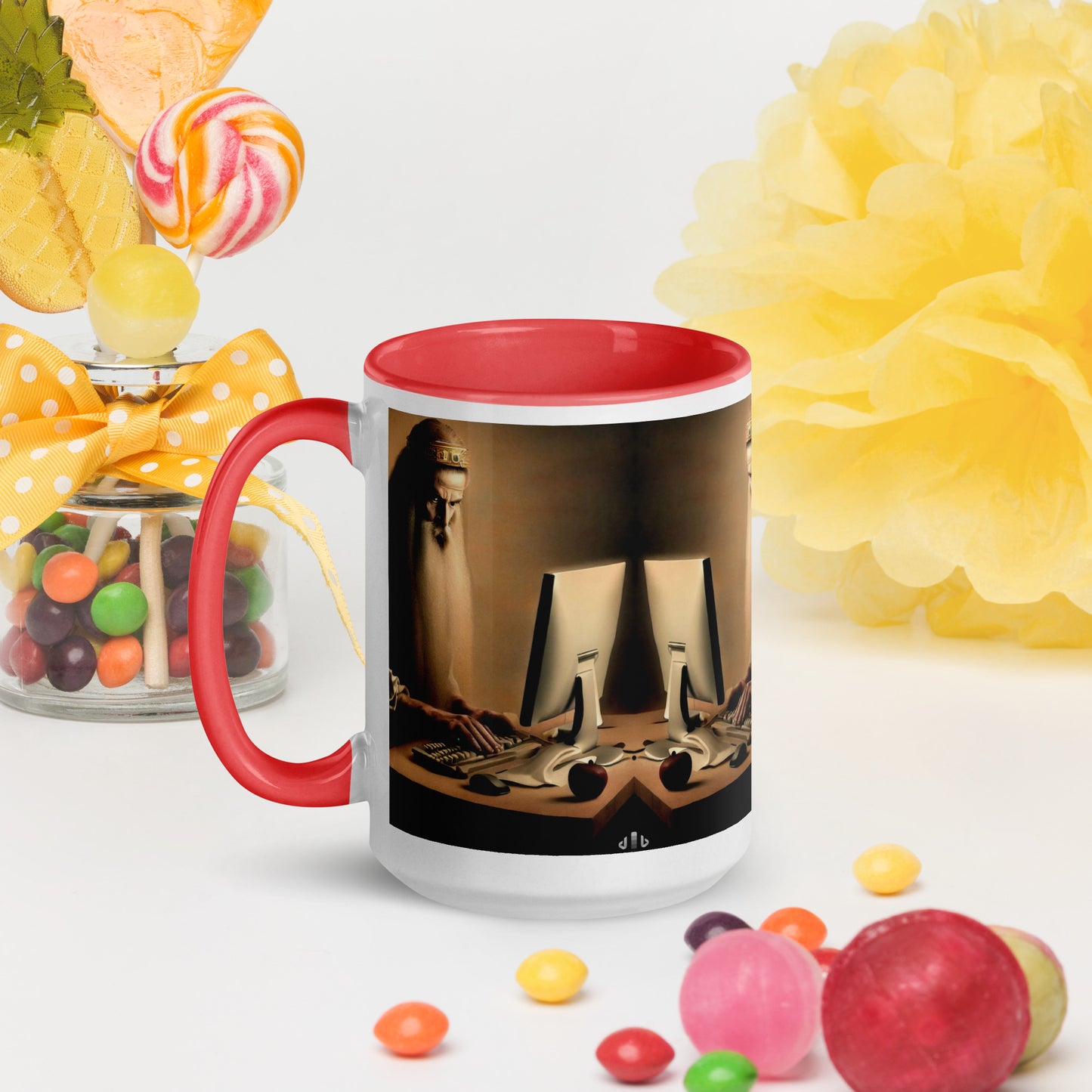 Mug with Color Inside - The God Ball Originals by Chris Rabalais (2024)