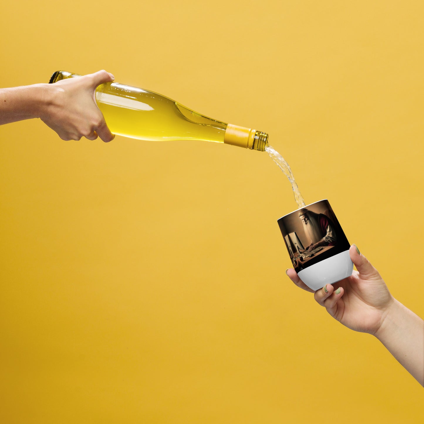 Wine Tumbler - The God Ball Originals by Chris Rabalais (2024)