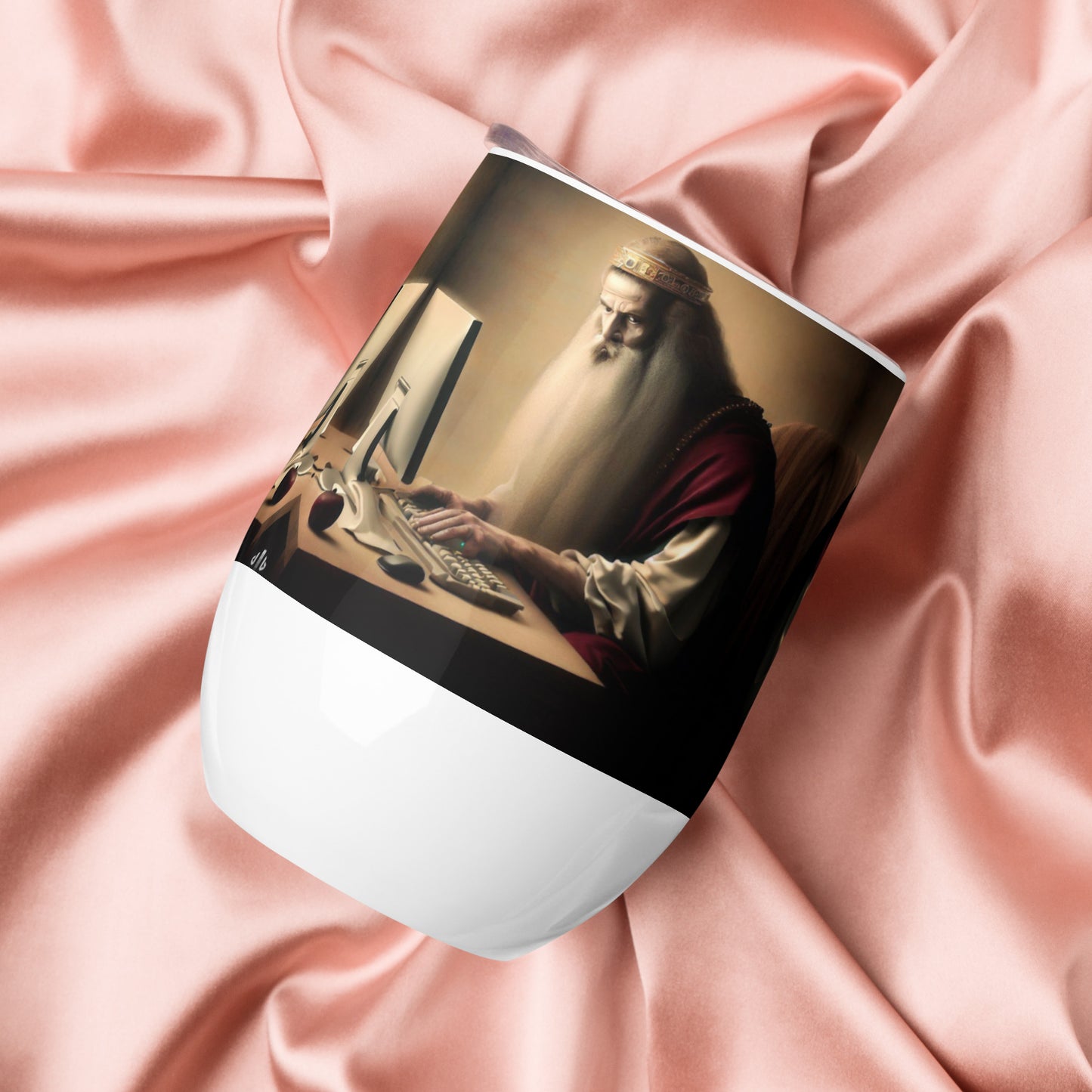 Wine Tumbler - The God Ball Originals by Chris Rabalais (2024)