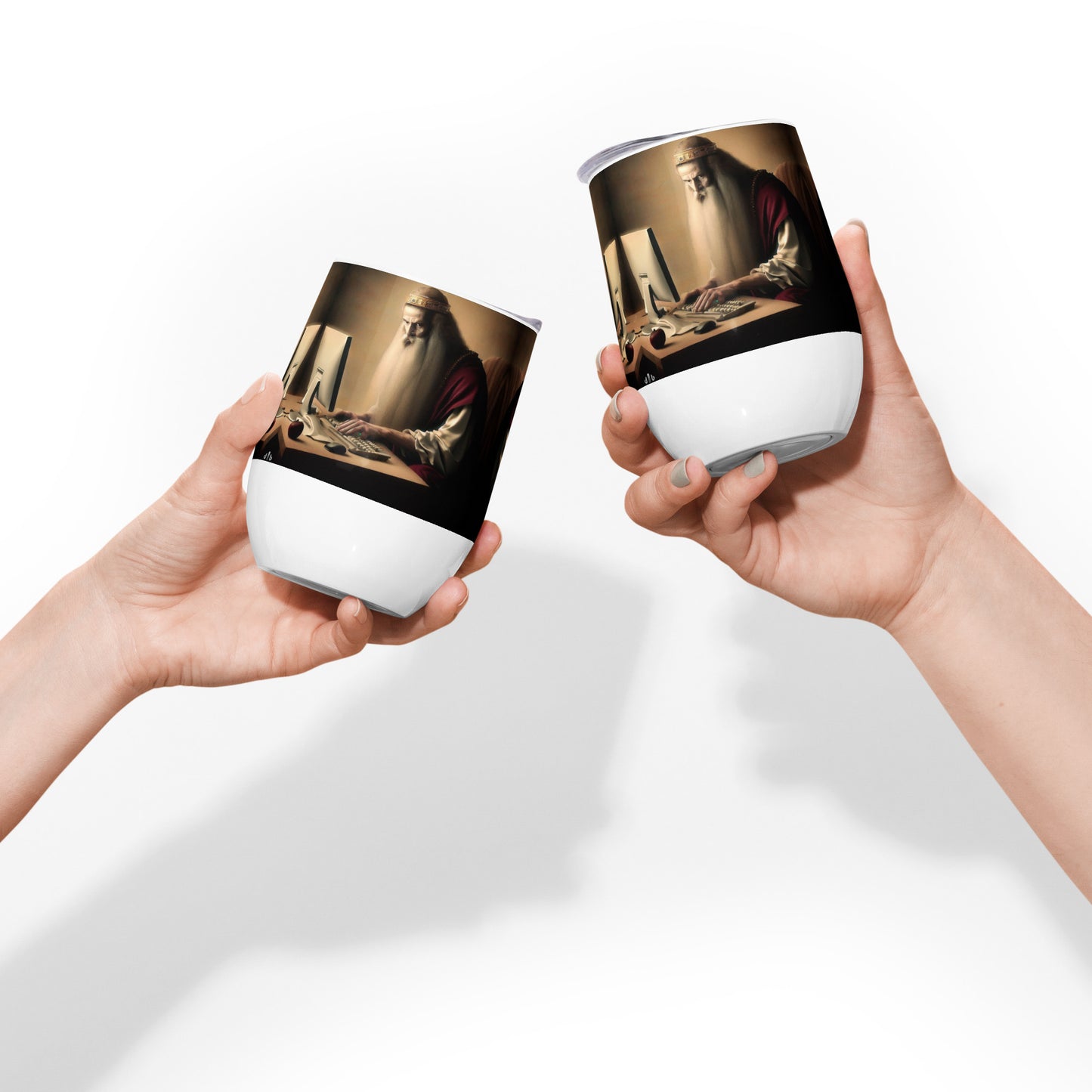 Wine Tumbler - The God Ball Originals by Chris Rabalais (2024)