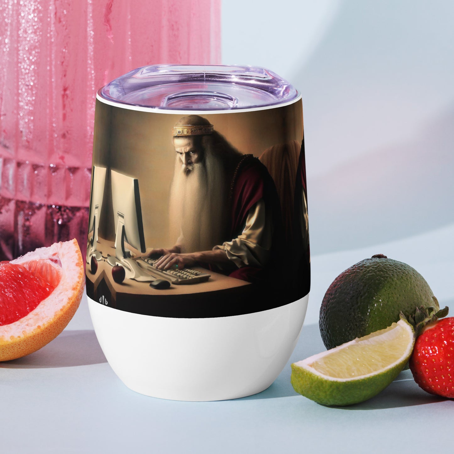 Wine Tumbler - The God Ball Originals by Chris Rabalais (2024)