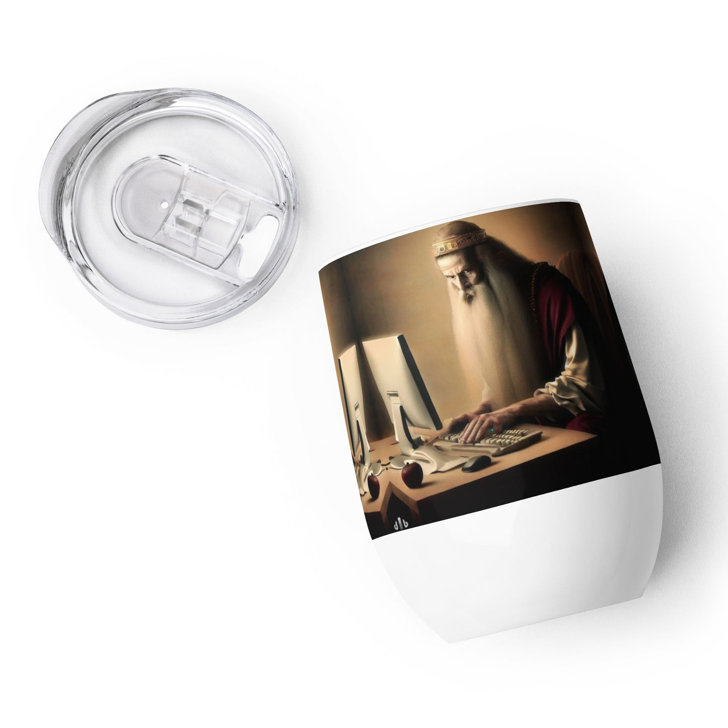 Wine Tumbler - The God Ball Originals by Chris Rabalais (2024)
