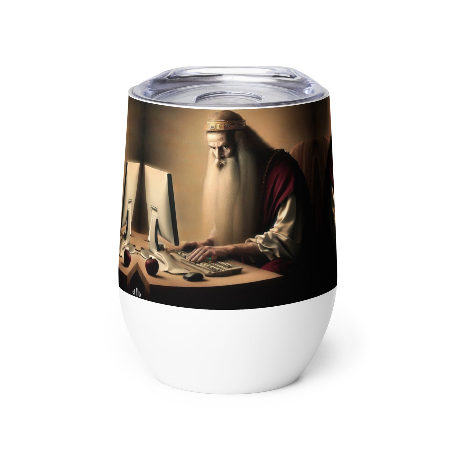 Wine Tumbler - The God Ball Originals by Chris Rabalais (2024)