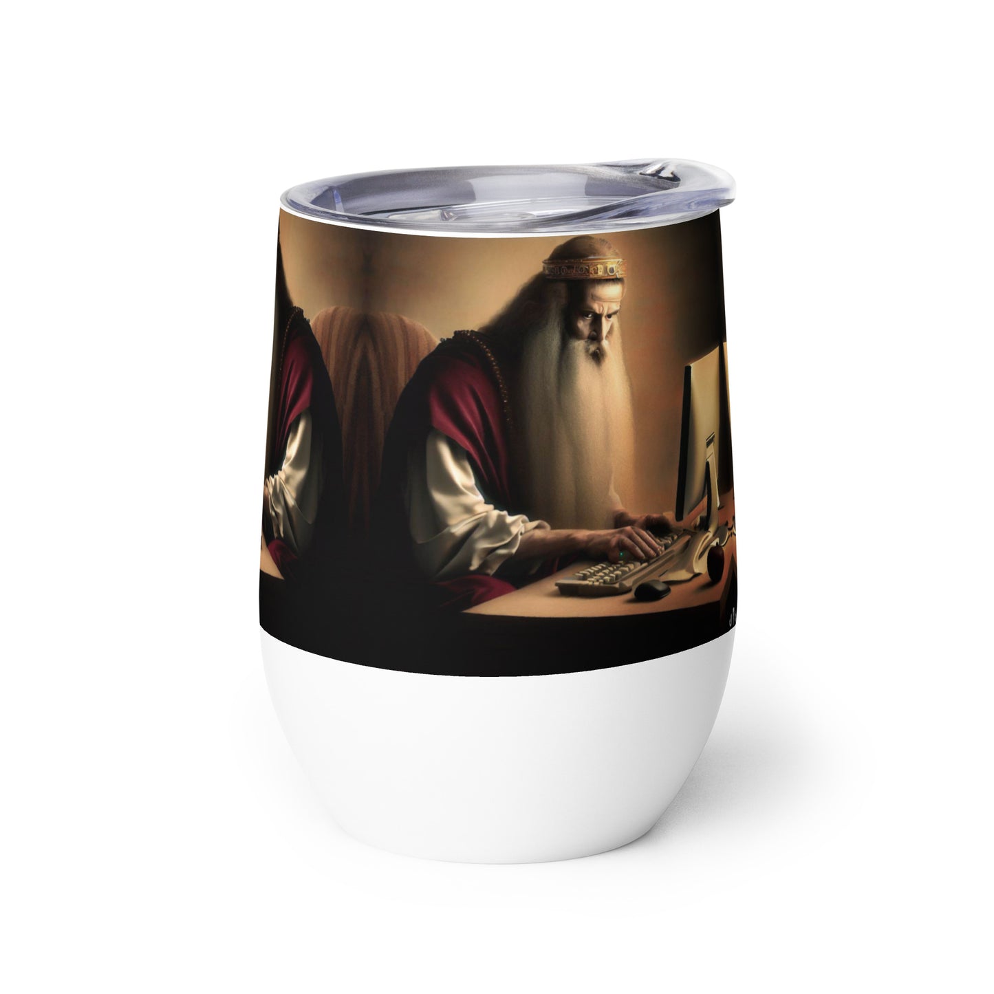 Wine Tumbler - The God Ball Originals by Chris Rabalais (2024)